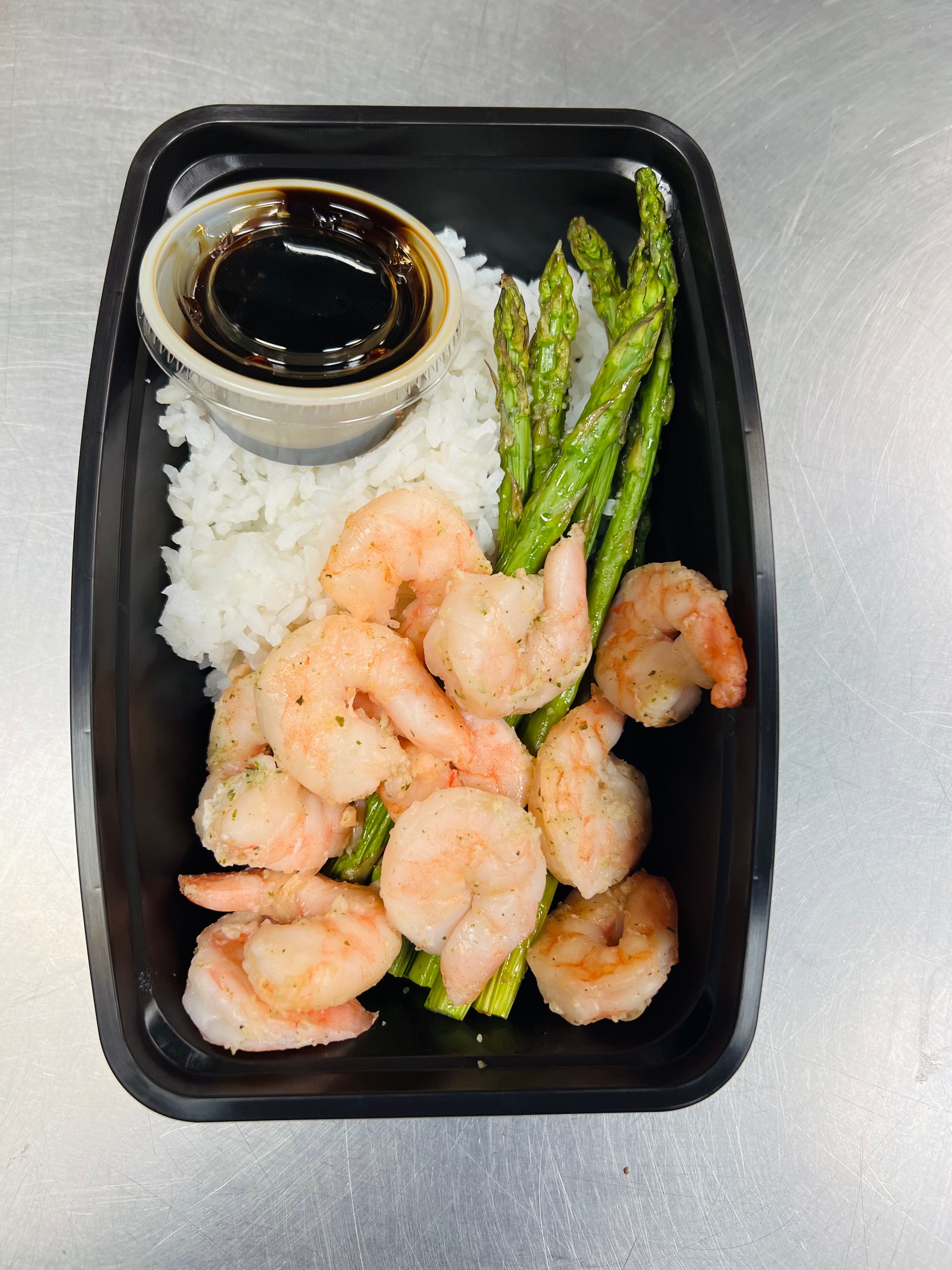 Long-time Favorite: Shrimp or Salmon Teriyaki Bowl