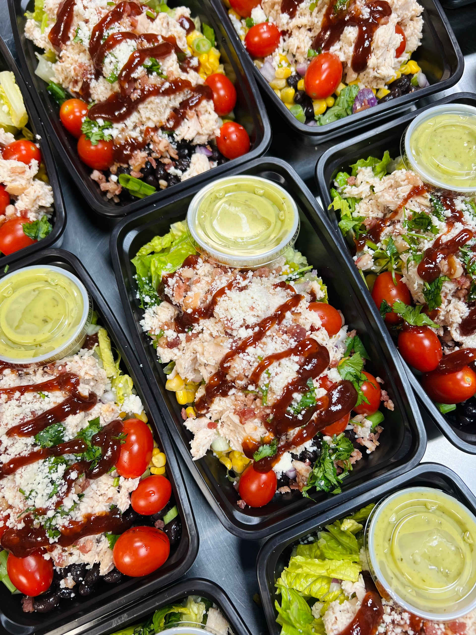 Monthly Special: Southwest BBQ Chicken Salad (eat cold)