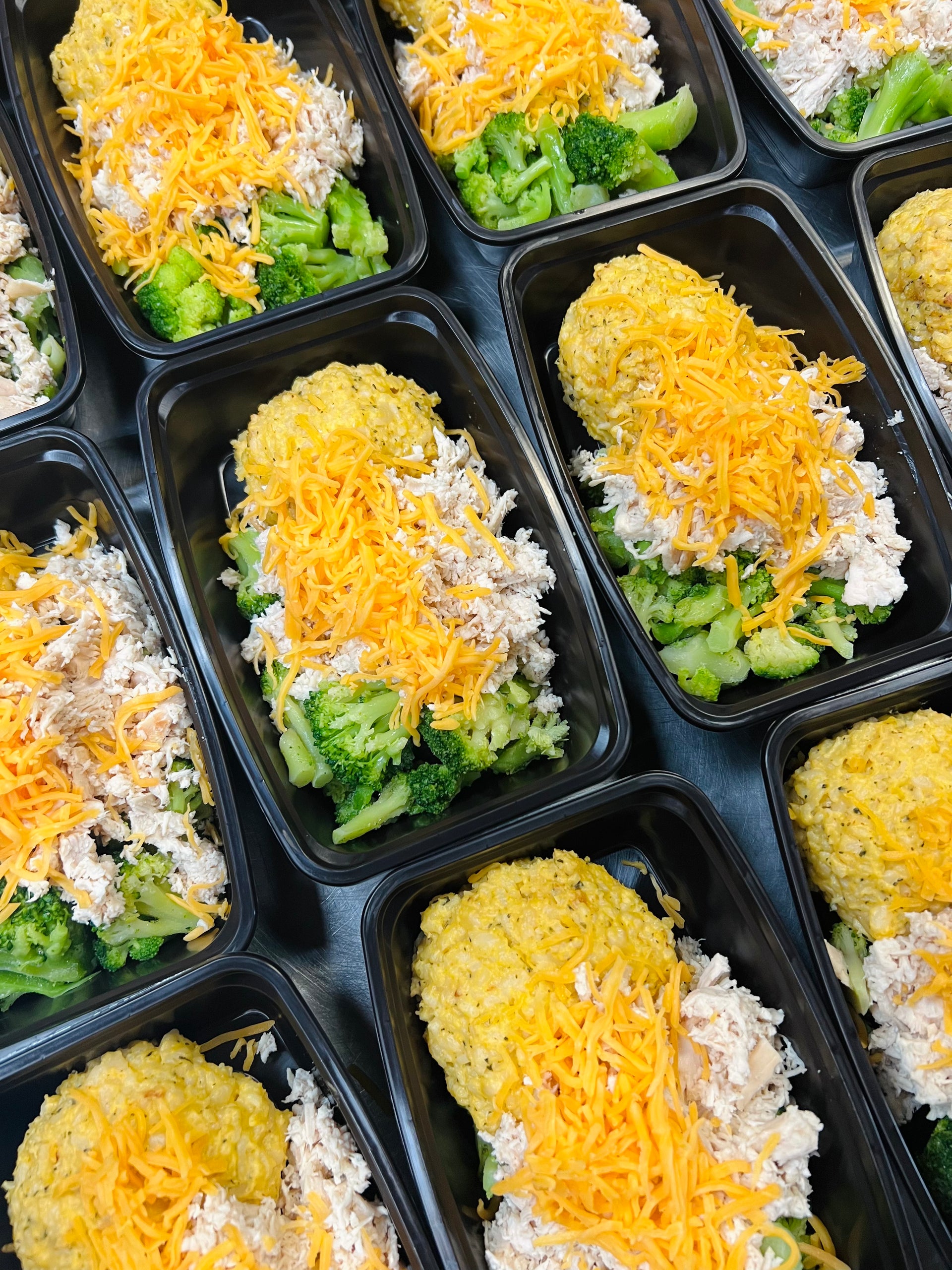 Monthly Special: Shredded Chicken & Broccoli Cheddar Rice