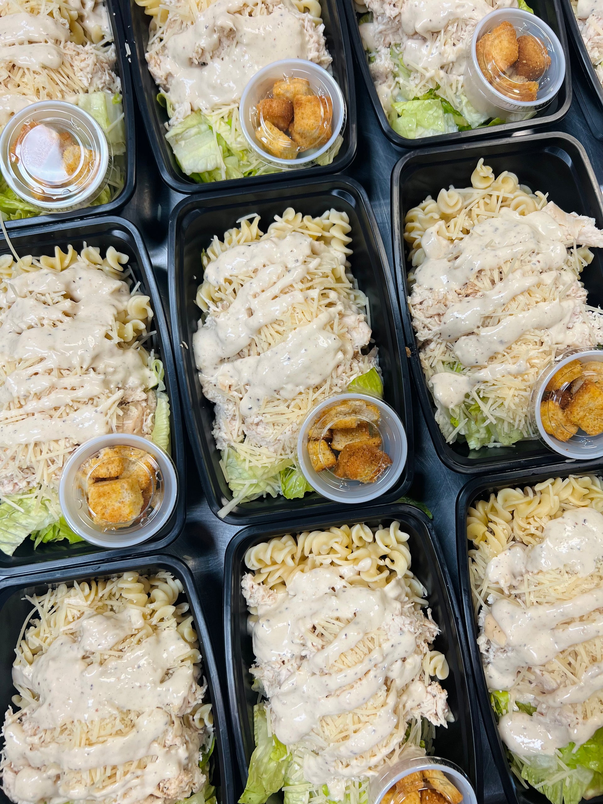 Monthly Special: Chicken Caesar Pasta Salad (eat cold)